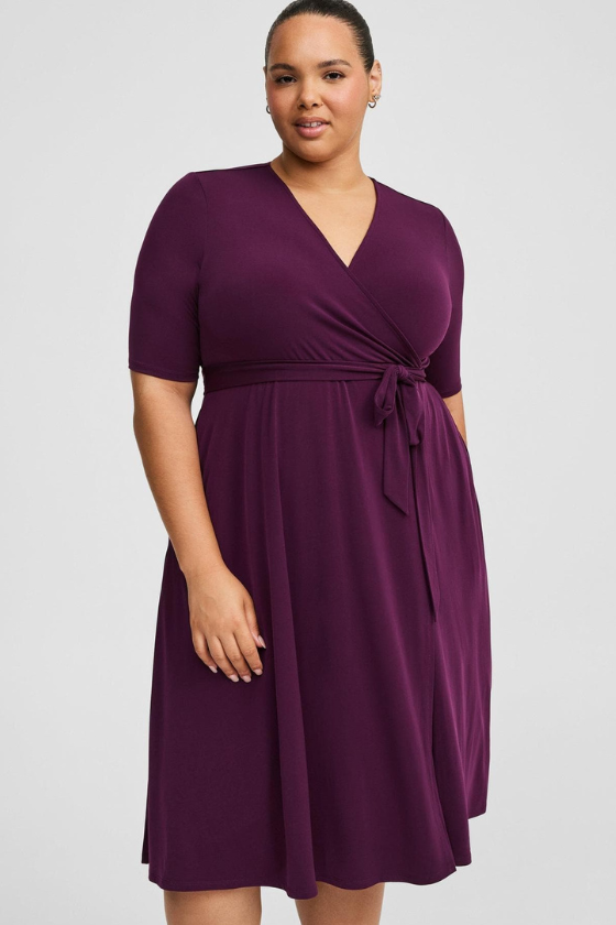 Vestido Midi Pulse- Plus Size Confortável e Elegante